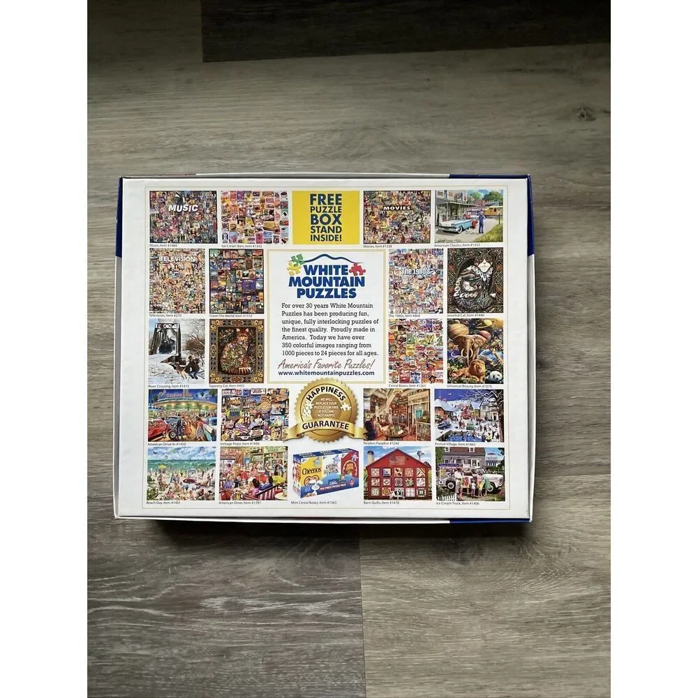 White Mountain Jigsaw Puzzle 